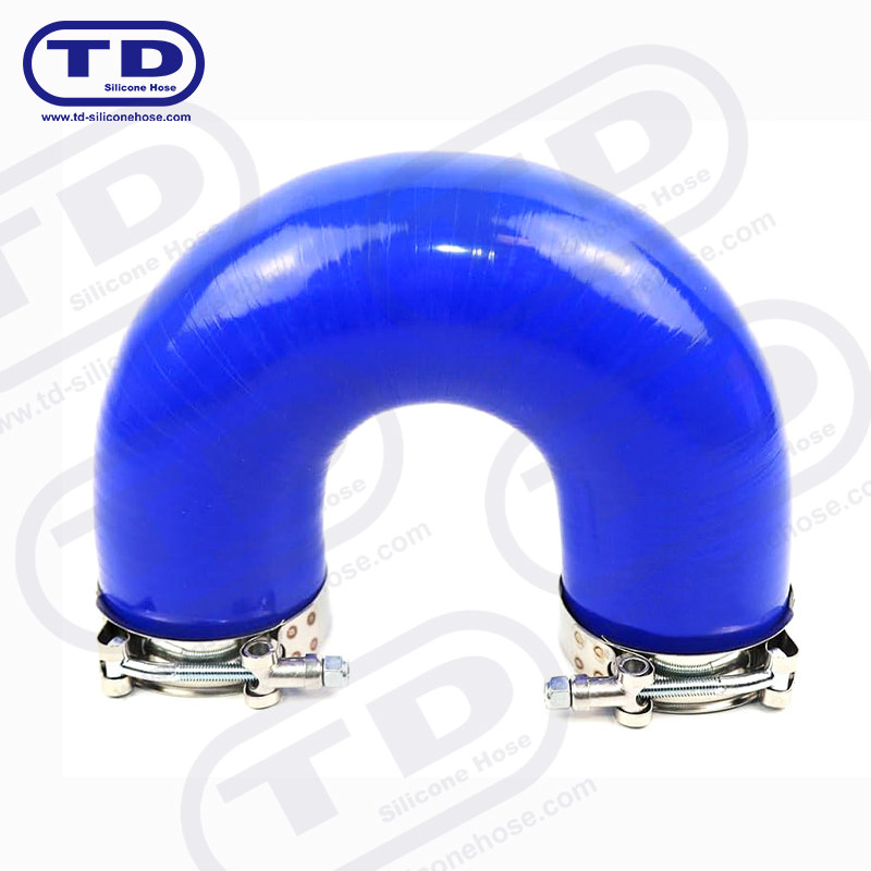 Silicone 180 ° Selang siku (selang bentuk U)