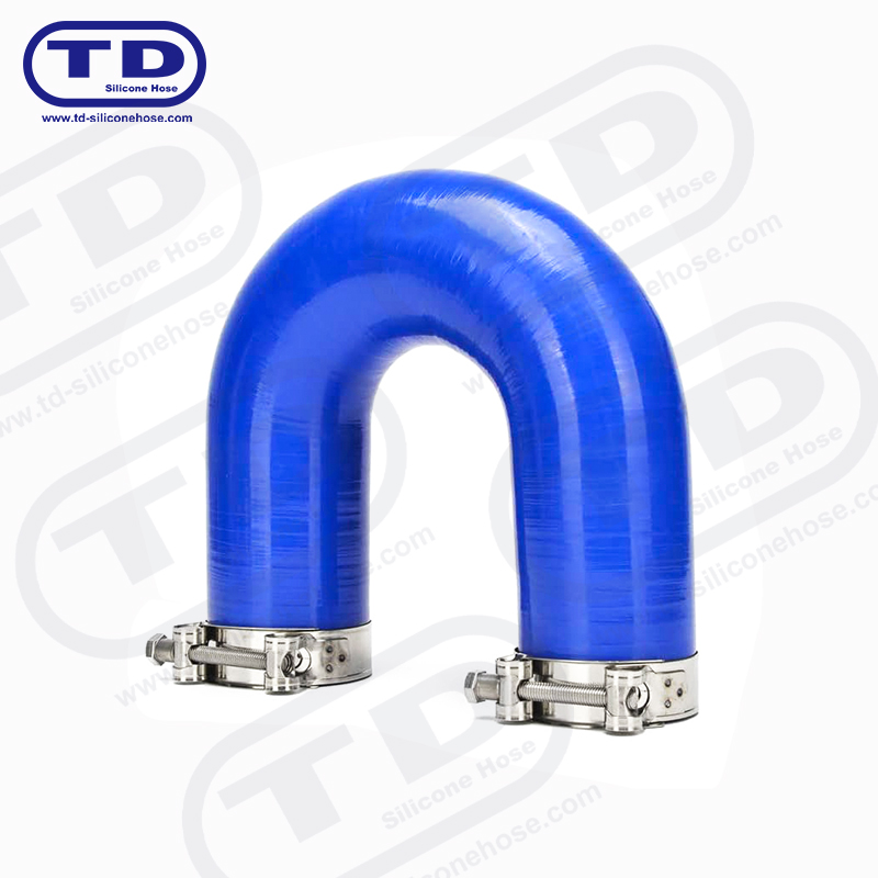 Silicone 180 ° Selang siku (selang bentuk U)