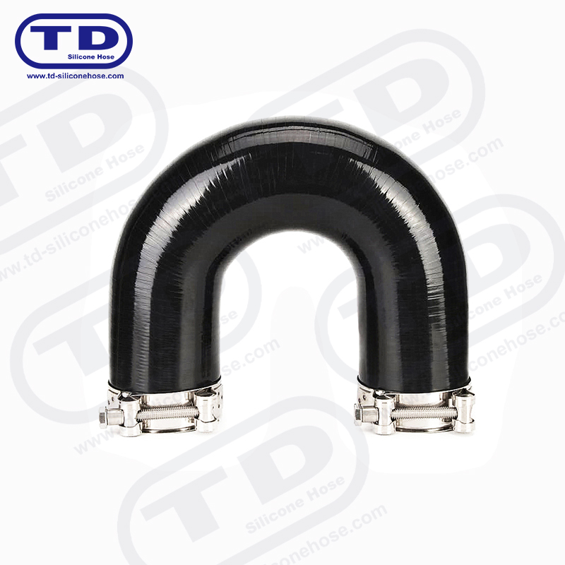 Silicone 180 ° Selang siku (selang bentuk U)