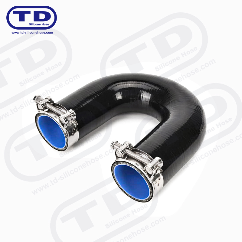 Silicone 180 ° Selang siku (selang bentuk U)