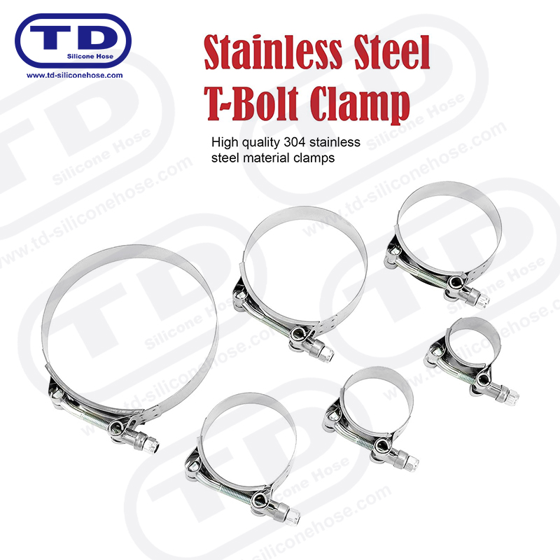 Penjepit selang silikon T-bolt tugas berat