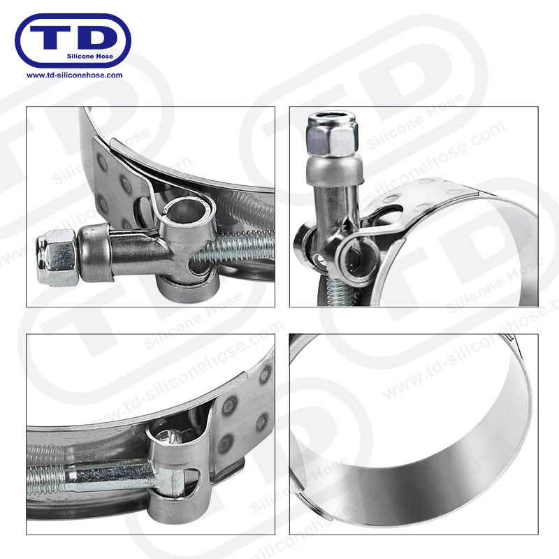 Penjepit selang silikon T-bolt tugas berat