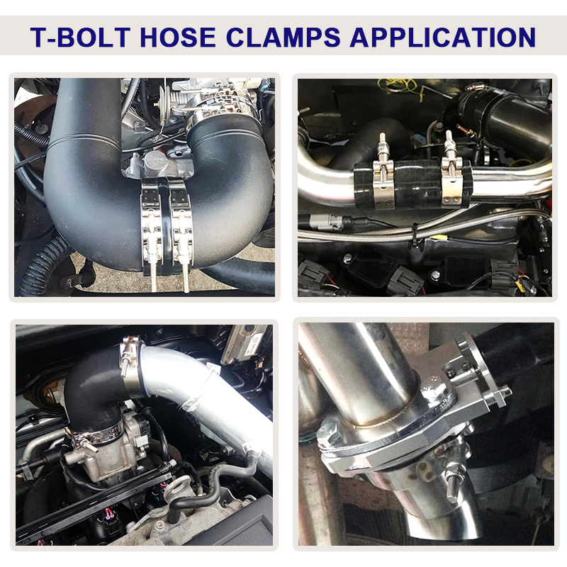 Penjepit selang silikon T-bolt tugas berat