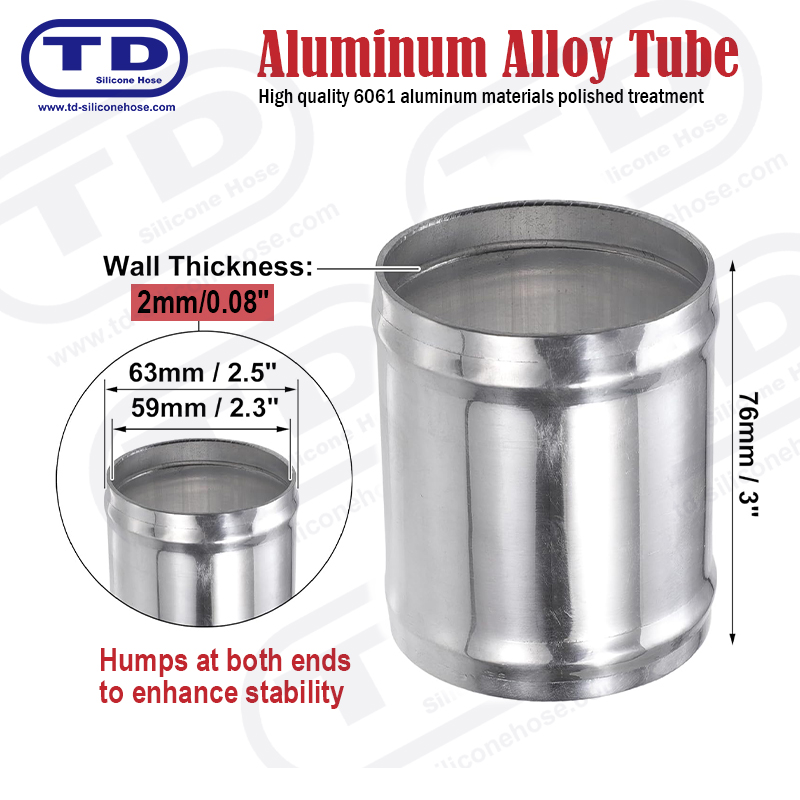 Pipa Aluminium OD: 2.5 